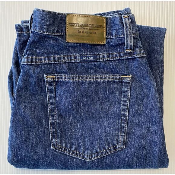Wrangler Blues Women's Relaxed Fit Denim Jeans Straight Leg Size 10 (Fit 32x33) - Picture 5 of 11